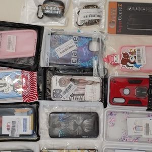 Cellphone case and accessories bundle